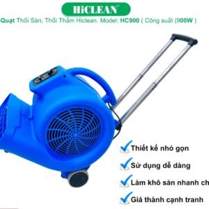 HiClean HC900 là một giải pháp hiệu quả và đáng tin cậy để làm khô sàn công nghiệp. Với những tính năng ưu việt và lợi ích mang lại, máy thổi khí HiClean HC900 chắc chắn sẽ là một trợ thủ đắc lực cho công việc làm sạch của bạn.