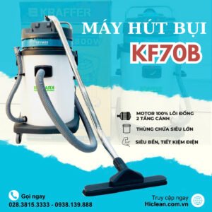 Máy hút bụi công nghiệp Kraffer KF70B