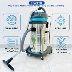 Máy hút bụi công nghiệp Kraffer KF80