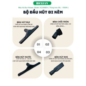 MÁY HÚT BỤI HICLEAN HC30 NEW