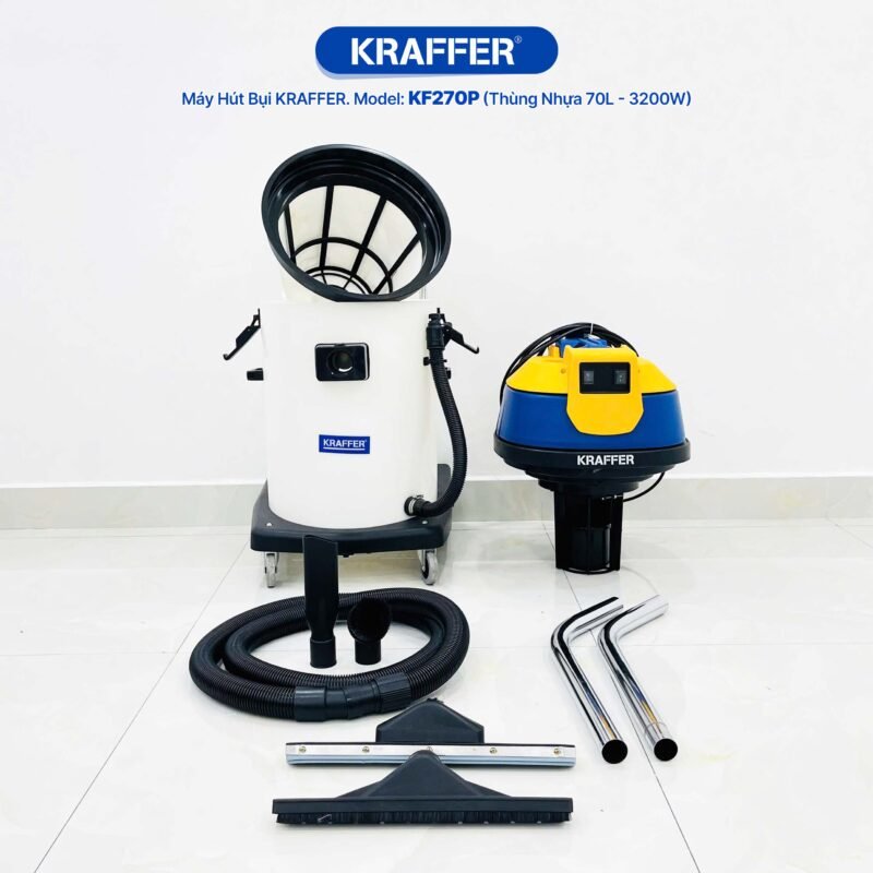 Máy hút bụi công nghiệp Kraffer KF270P