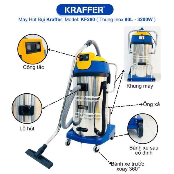 Máy hút bụi Kraffer KF280