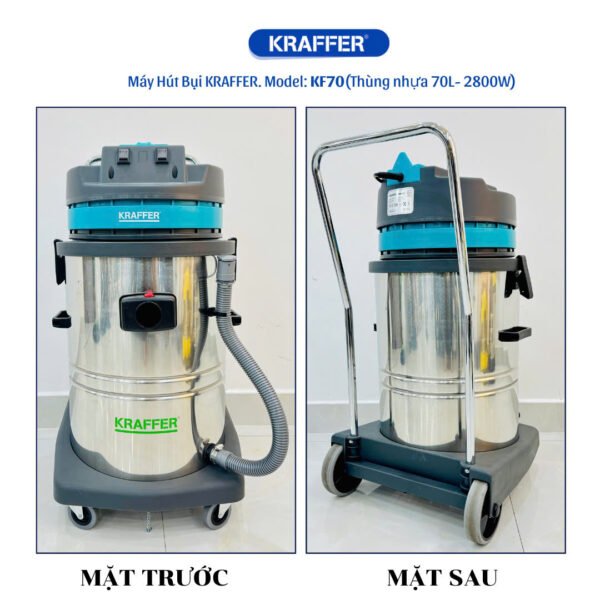 MÁY HÚT BỤI CÔNG NGHIỆP Hiclean HC80 NEW