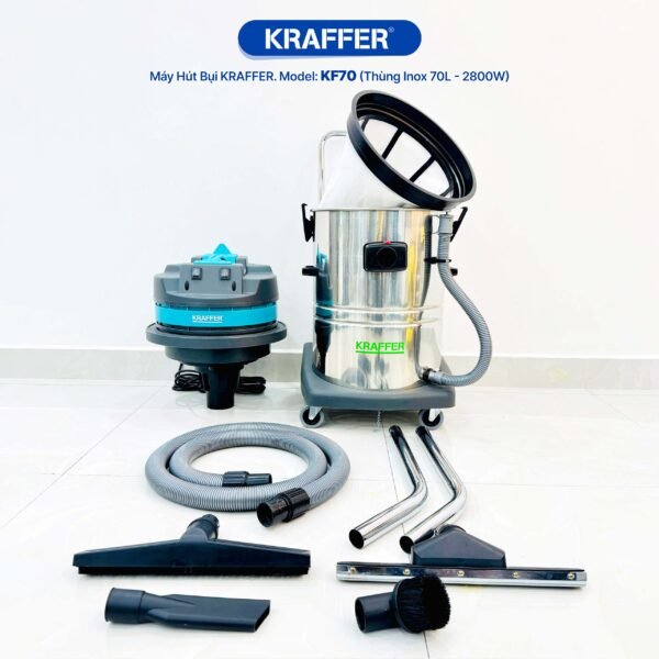 Máy hút bụi công nghiệp Kraffer KF70