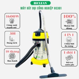 Máy hút bụi công nghiệp Hiclean HC301