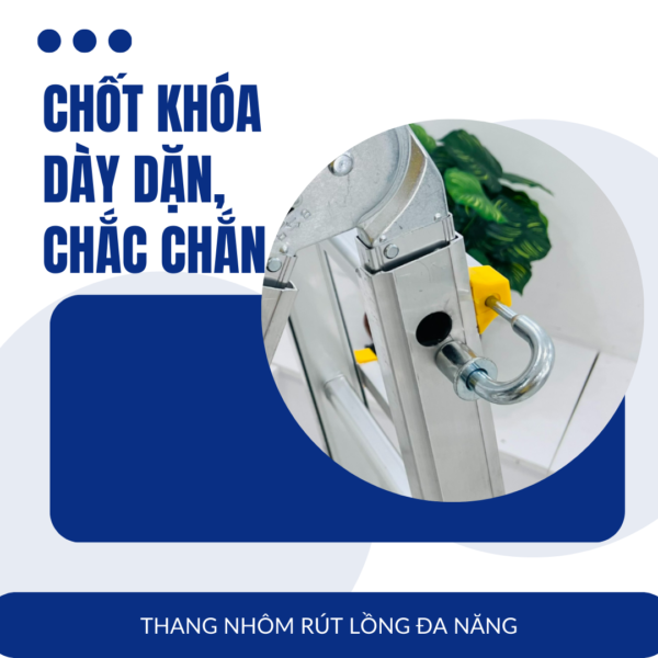 Thang nhôm chữ A rút lồng SUMIKA SKM404A