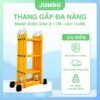 Thang Nhôm Gấp 4 Đoạn JUMBO B303