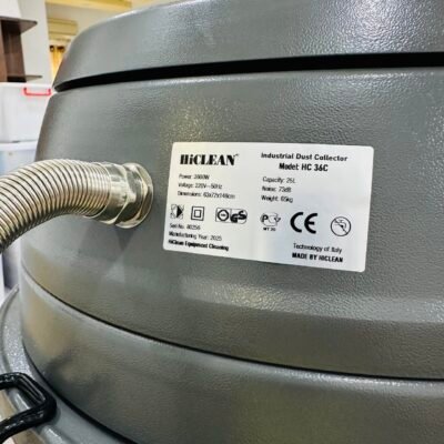 Động cơ mạnh mẽ của máy hút bụi công nghiệp 3600W HiClean HC36C.